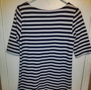 Comfy, casual sailor stripe dress